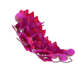 Artificial Reptile Plants Lifelike Plastic Plant Hanging Leaves Decoration with Suction Cup for Reptiles Terrarium Fish TankT-1034J1 - Extra Image
