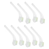 10PCS Queen Bee Catcher Pipe Bee Catching Tube Transparent Bee Catch Cage Beekeeping Tool - Front View