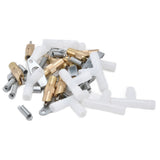 10 Pcs Automatic Nipple Drinker Feeder Poultry Watering System Supplies for Rabbits Rodents Rat - Front View
