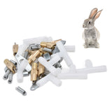 10 Pcs Automatic Nipple Drinker Feeder Poultry Watering System Supplies for Rabbits Rodents Rat - Extra Image