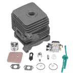 34mm Cylinder Piston Carburetor Wear Resistant Air Filter Repair Kit 4140 020 1202 Fit for Stihl FS55 FS45 FS38