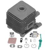 34mm Cylinder Piston Carburetor Wear Resistant Air Filter Repair Kit 4140 020 1202 Fit for Stihl FS55 FS45 FS38