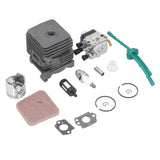 34mm Cylinder Piston Carburetor Wear Resistant Air Filter Repair Kit 4140 020 1202 Fit for Stihl FS55 FS45 FS38 - Extra Image