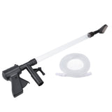 Multifunction Aquarium Gravel Cleaner Water Changer Fish Tank Sand Cleaner with Hose - Side View