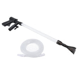 Multifunction Aquarium Gravel Cleaner Water Changer Fish Tank Sand Cleaner with Hose - Close-Up Angle