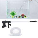 Multifunction Aquarium Gravel Cleaner Water Changer Fish Tank Sand Cleaner with Hose