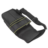 Tool Belt Oxford Cloth Tear Resistant High Load Bearing Capacity Lightweight Portable Multifunctional Belt Pouch - Top-Down View