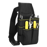 Tool Belt Oxford Cloth Tear Resistant High Load Bearing Capacity Lightweight Portable Multifunctional Belt Pouch - Extra Image