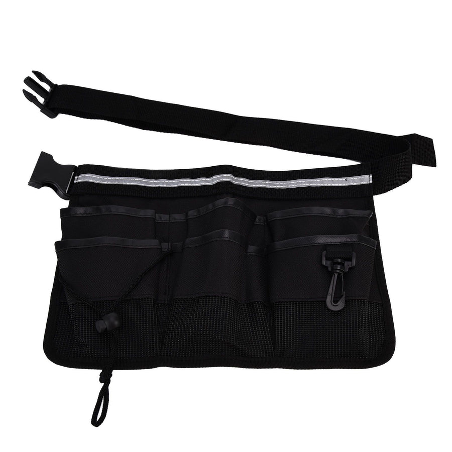 Garden Tool Pocket Adjustable Portable Multi Pocket Design Tool Storage Bag for Storage Tools ItemsBlack