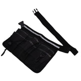 Garden Tool Pocket Adjustable Portable Multi Pocket Design Tool Storage Bag for Storage Tools ItemsBlack - Side View