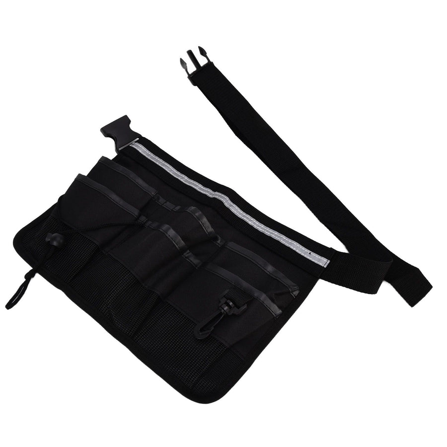 Garden Tool Pocket Adjustable Portable Multi Pocket Design Tool Storage Bag for Storage Tools ItemsBlack