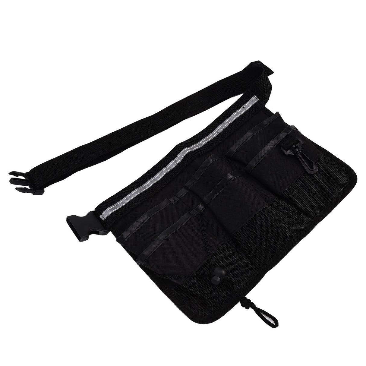 Garden Tool Pocket Adjustable Portable Multi Pocket Design Tool Storage Bag for Storage Tools ItemsBlack