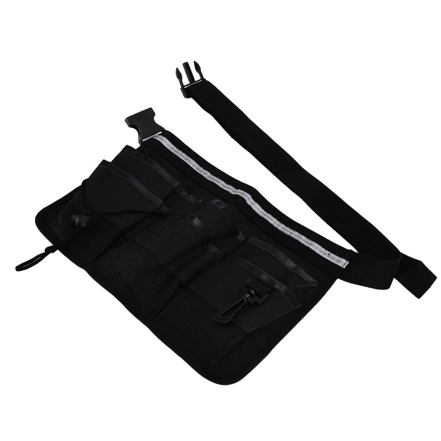 Garden Tool Pocket Adjustable Portable Multi Pocket Design Tool Storage Bag for Storage Tools ItemsBlack