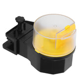 Automatic Fish Feeder Timed Flexible Convenient Clean Easy Installation Fish Tank Food DispenserYellow