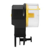 Automatic Fish Feeder Timed Flexible Convenient Clean Easy Installation Fish Tank Food DispenserYellow