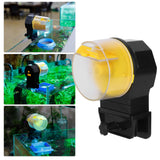 Automatic Fish Feeder Timed Flexible Convenient Clean Easy Installation Fish Tank Food DispenserYellow - Extra Image