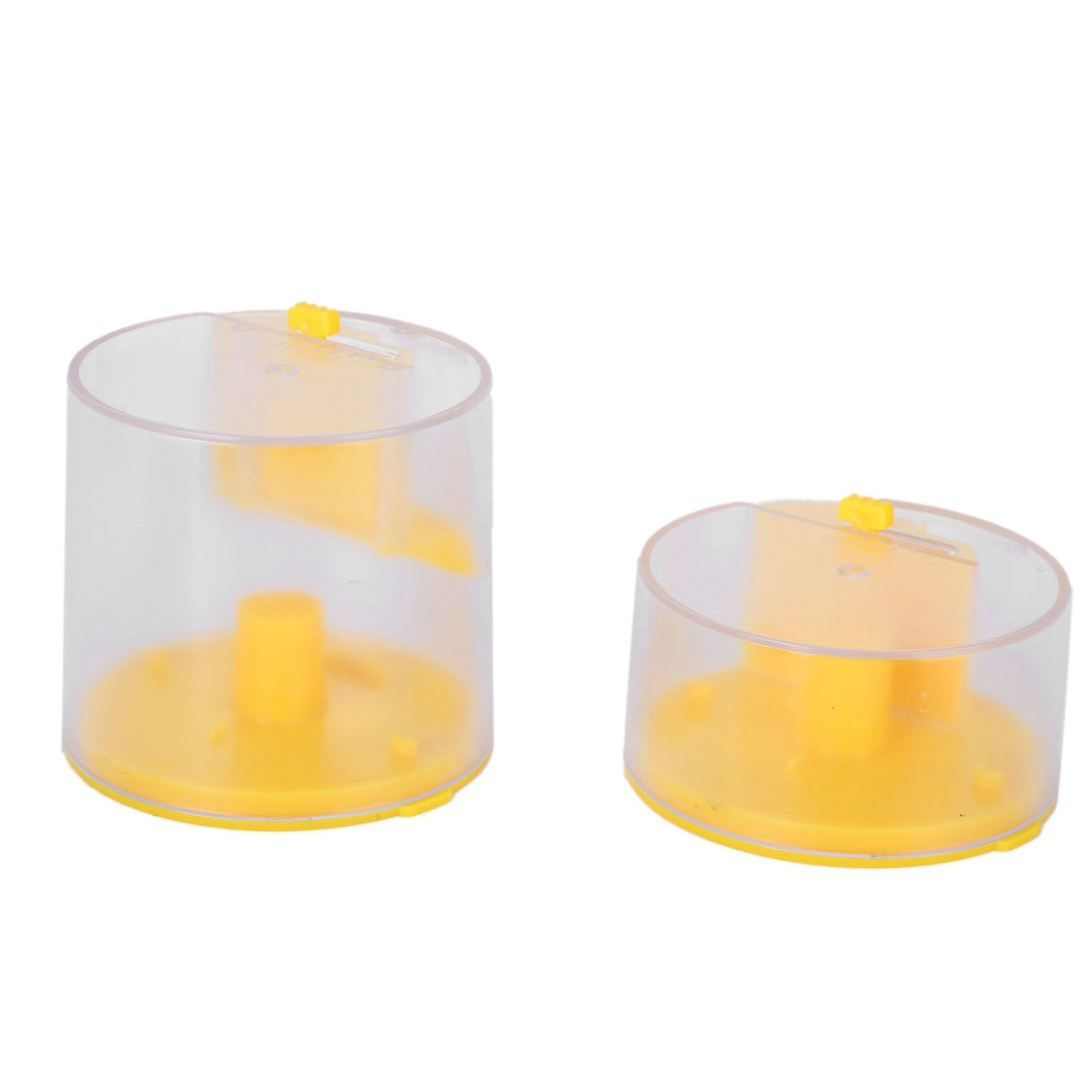 Automatic Fish Feeder Timed Flexible Convenient Clean Easy Installation Fish Tank Food DispenserYellow