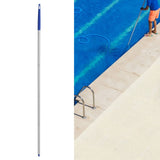 5Pcs Pool Pole Easily Connect Store Adjustable Sturdy Durable Swimming Pool Extension Pole for Cleaning PoolBlue