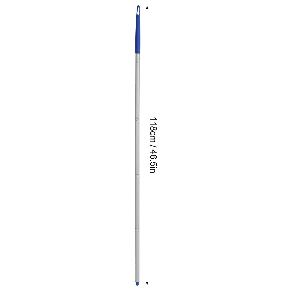 5Pcs Pool Pole Easily Connect Store Adjustable Sturdy Durable Swimming Pool Extension Pole for Cleaning PoolBlue