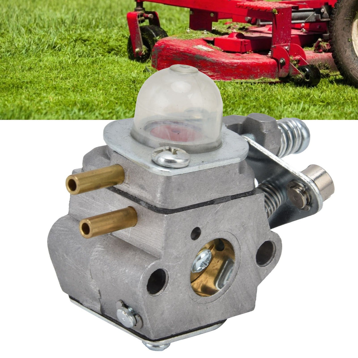 Carburetor with Repower Kit for C1UK29 C1UK47 C1UK52 SRM2100 SRM2110 SHC1700 SHC2100 Power Pruner Trimmer