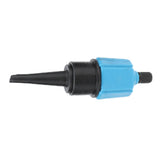 Inflatable SUP Pump Adaptor Portable Multifunctional Air Valve Converter for Paddle Boards Canoes Rubber BoatsBlue - Side View