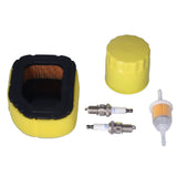Air Filter Set Fit for T1045 LTX1046 LT1050 GT1554 I1046 LT1046 I1050 GTX 1054 LGTX 1054 SLT 1554 Lawn Mower Accessories - Top-Down View