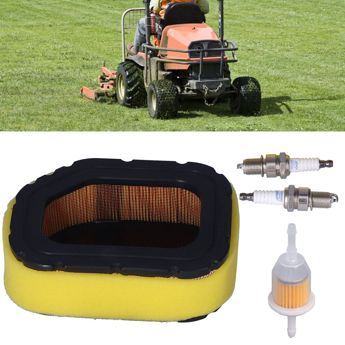 Air Filter Set Fit for T1045 LTX1046 LT1050 GT1554 I1046 LT1046 I1050 GTX 1054 LGTX 1054 SLT 1554 Lawn Mower Accessories