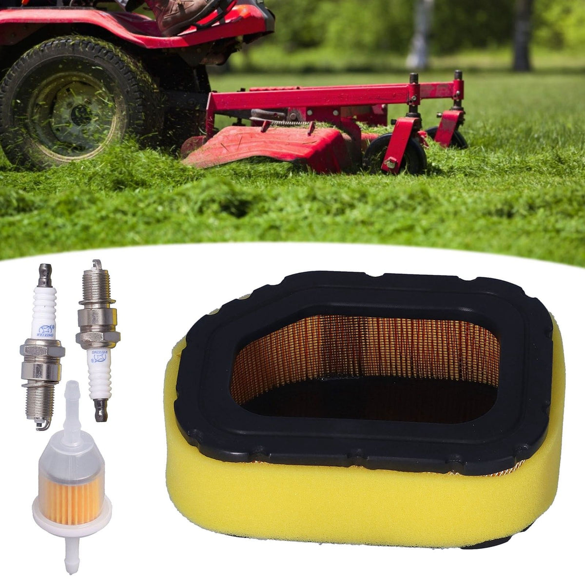 Air Filter Set Fit for T1045 LTX1046 LT1050 GT1554 I1046 LT1046 I1050 GTX 1054 LGTX 1054 SLT 1554 Lawn Mower Accessories