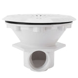 Pool Main Drain Floor Drain High Durability Cleanable Sturdy Floor Drain for Plastic Film Pools Hot Springs - Top-Down View