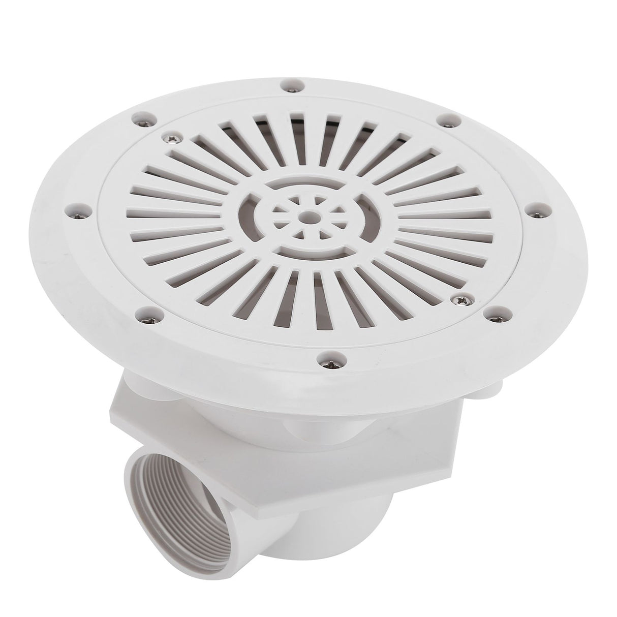 Pool Main Drain Floor Drain High Durability Cleanable Sturdy Floor Drain for Plastic Film Pools Hot Springs