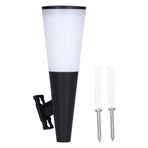 Solar Wall Lamp Warm White RGB Cordless Safe Modern Design Sturdy Durable Outdoor Lamp for Garden Garage BackyardRGB