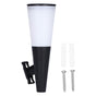 Solar Wall Lamp Warm White RGB Cordless Safe Modern Design Sturdy Durable Outdoor Lamp for Garden Garage BackyardRGB