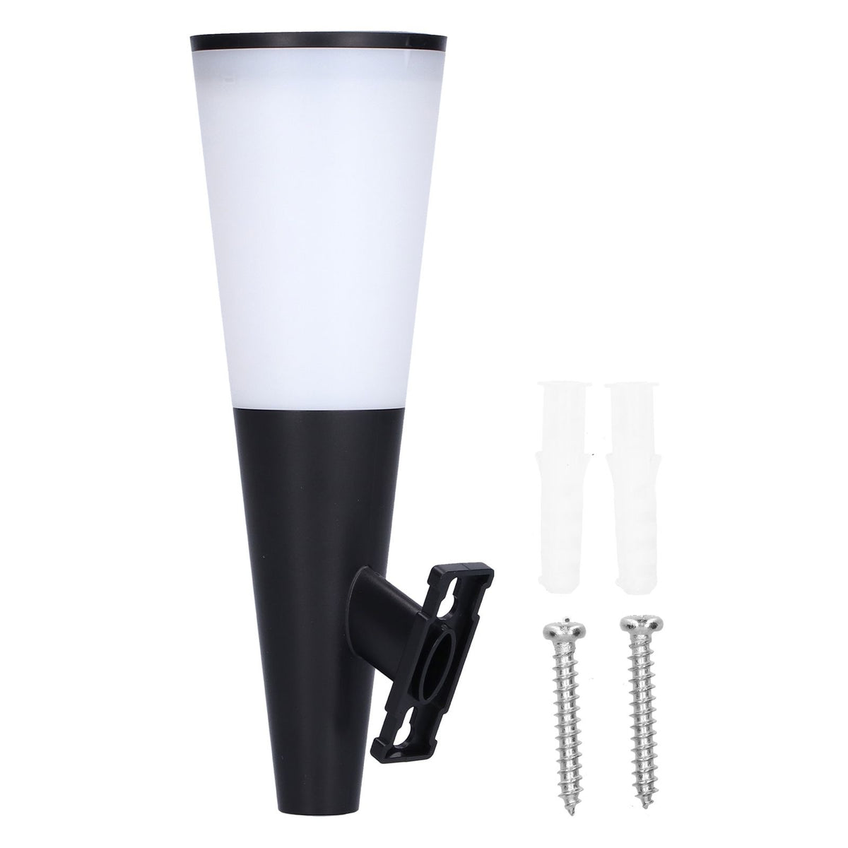 Solar Wall Lamp Warm White RGB Cordless Safe Modern Design Sturdy Durable Outdoor Lamp for Garden Garage BackyardRGB