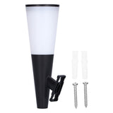 Solar Wall Lamp Warm White RGB Cordless Safe Modern Design Sturdy Durable Outdoor Lamp for Garden Garage BackyardRGB - Front View