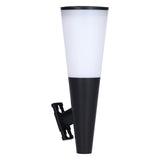 Solar Wall Lamp Warm White RGB Cordless Safe Modern Design Sturdy Durable Outdoor Lamp for Garden Garage BackyardRGB