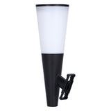 Solar Wall Lamp Warm White RGB Cordless Safe Modern Design Sturdy Durable Outdoor Lamp for Garden Garage BackyardRGB