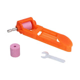 Drill Bit Sharpener Corundum Grinding Wheel Portable Sharpening Tool for Grinding Iron Drill Bits