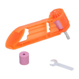 Drill Bit Sharpener Corundum Grinding Wheel Portable Sharpening Tool for Grinding Iron Drill Bits