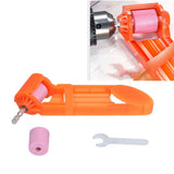 Drill Bit Sharpener Corundum Grinding Wheel Portable Sharpening Tool for Grinding Iron Drill Bits - Extra Image