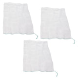 3Pcs Garden Plant Netting with Green Drawstring Potted Plant Fruit Tree Protector Insect Birds Prevention105x140cm / 41.3x55.1in - Close-Up Angle