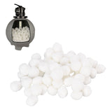 Swimming Pool Filter Ball 700g White Pool Cleaning Fiber Ball Pool Pump Filter Ball Aquarium Spa Water Filter Ball - Extra Image