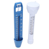 Floating Pool Thermometer Set Multi Unit Durable Waterproof Water Thermometer with Lanyard - Rear View