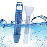 Floating Pool Thermometer Set Multi Unit Durable Waterproof Water Thermometer with Lanyard - Extra Image