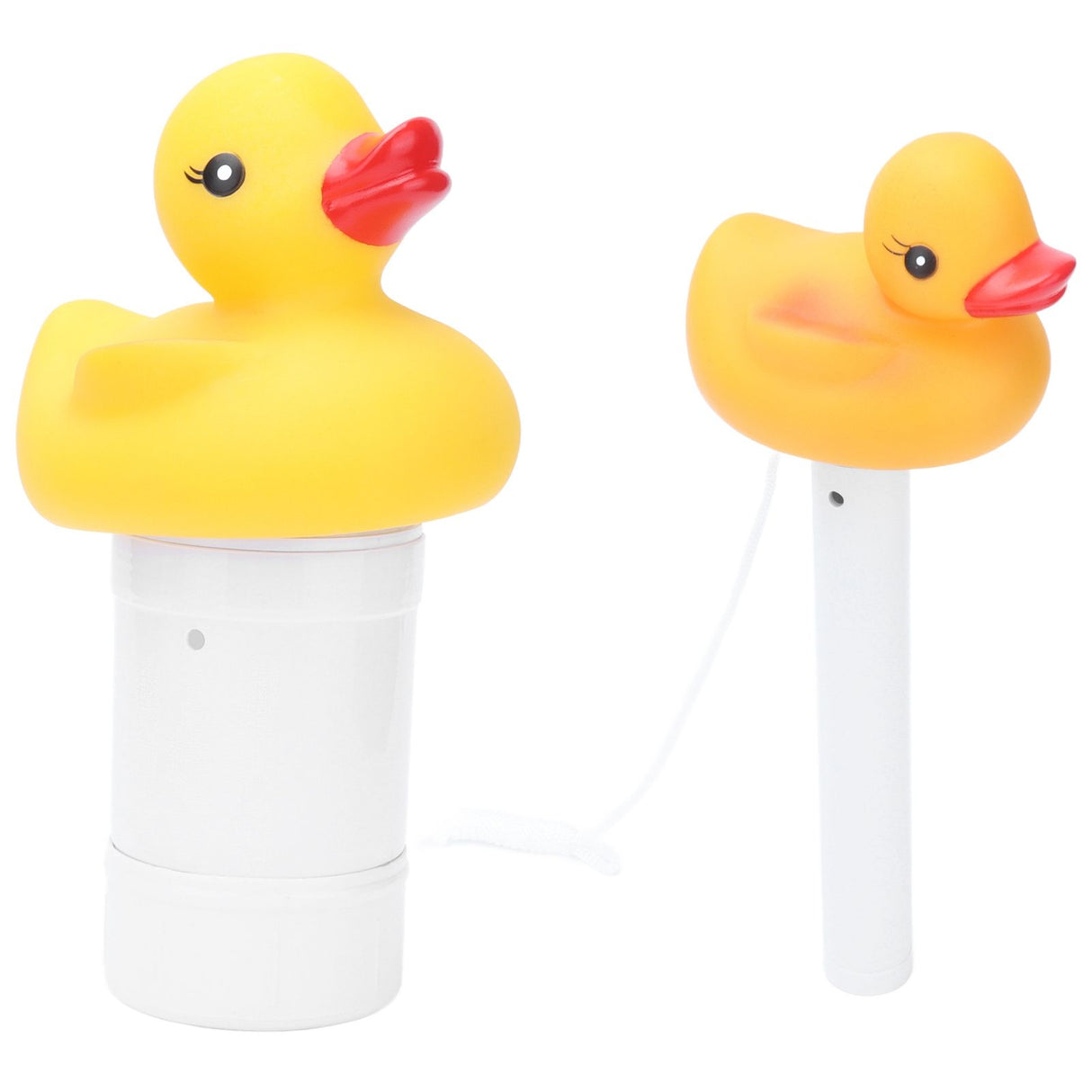 2Pcs Water Thermometer Set High Temperature Resistant Pool Chlorine Dispenser for Pond Swimming Pool