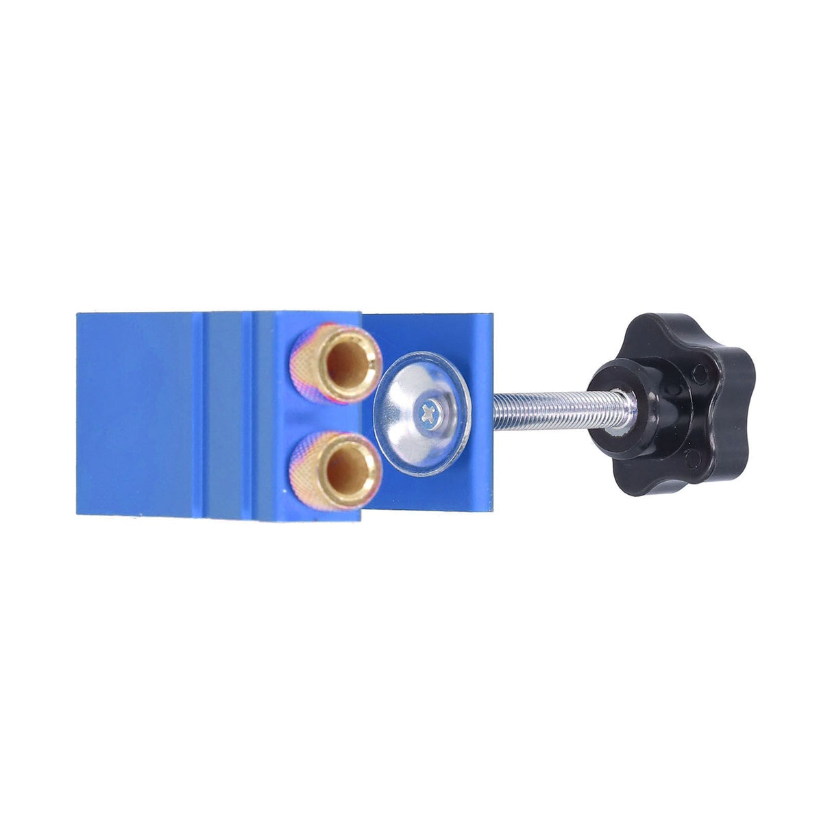 15° Oblique Hole Locator Positioner Woodworking Hole Jig Dowel Drill Kit Carpentry AccessoryBlue