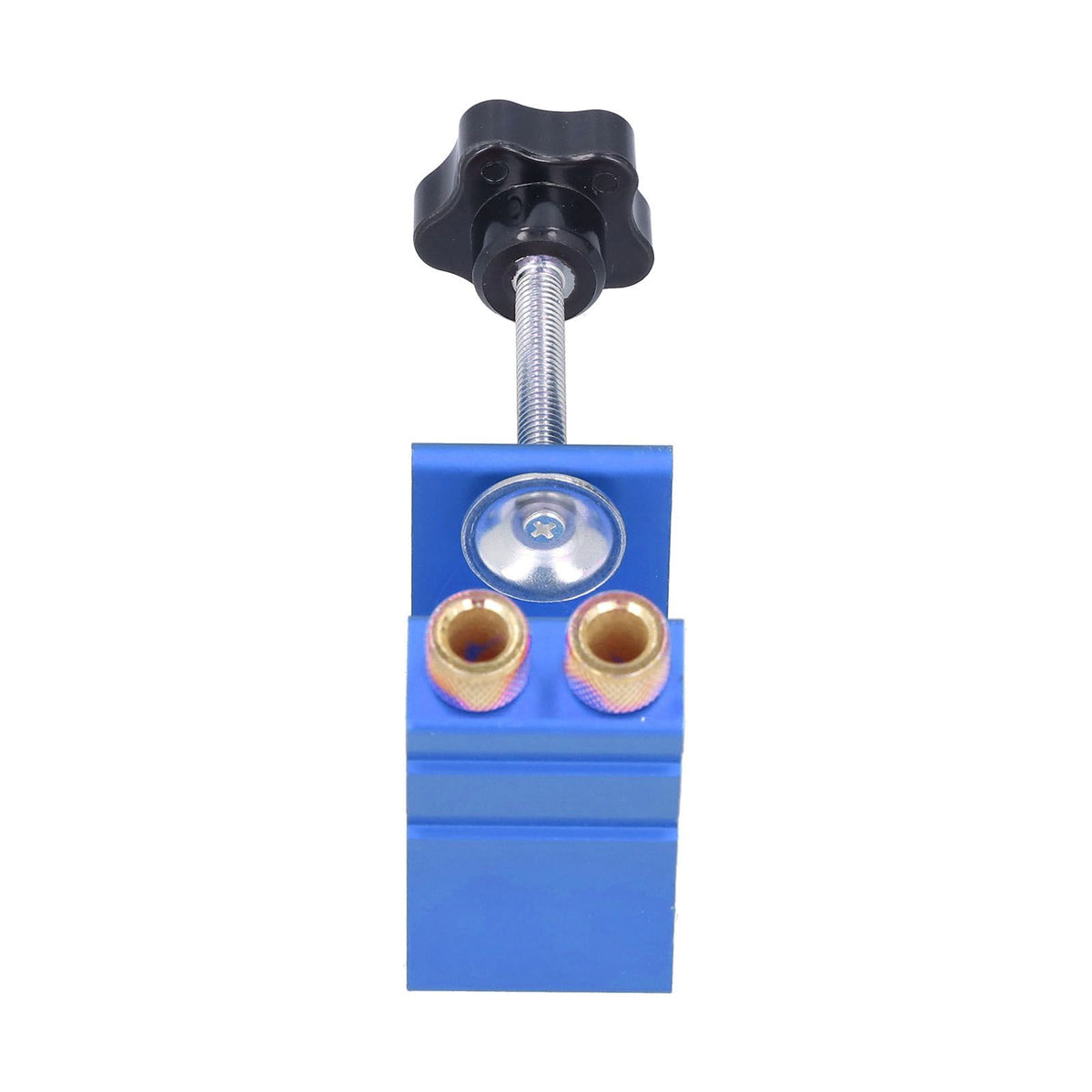 15° Oblique Hole Locator Positioner Woodworking Hole Jig Dowel Drill Kit Carpentry AccessoryBlue