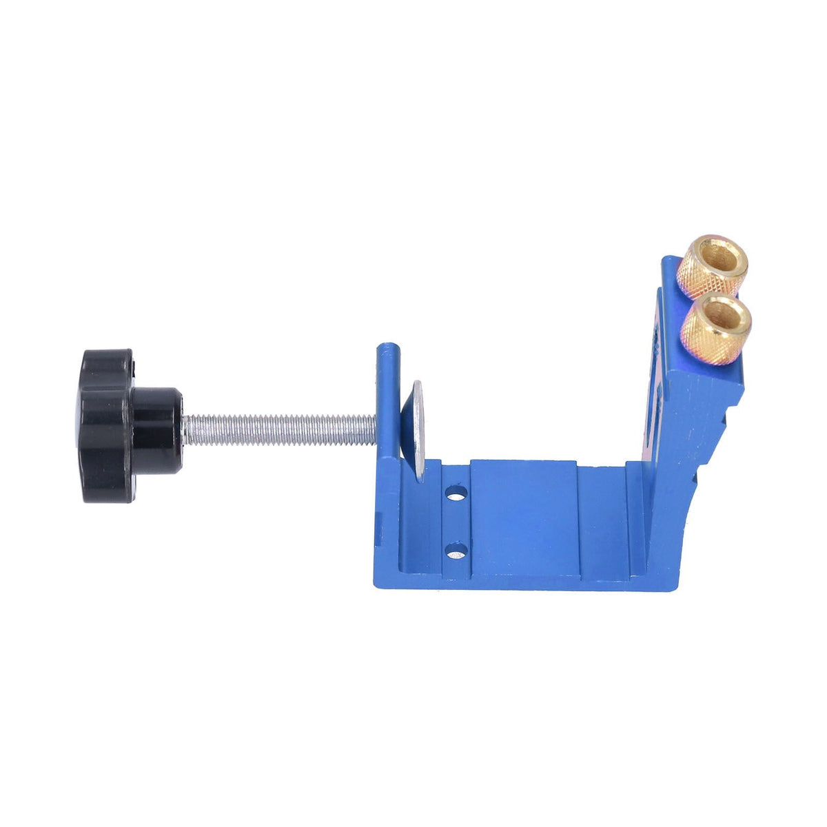 15° Oblique Hole Locator Positioner Woodworking Hole Jig Dowel Drill Kit Carpentry AccessoryBlue