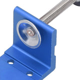 15° Oblique Hole Locator Positioner Woodworking Hole Jig Dowel Drill Kit Carpentry AccessoryBlue