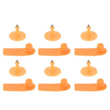 100Set Livestock Ear Tag Kit Plastic Farm Animal Ear Label Tag for Sheep Goats Cattle Cows Pigs - Front View