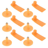 100Set Livestock Ear Tag Kit Plastic Farm Animal Ear Label Tag for Sheep Goats Cattle Cows Pigs - Side View
